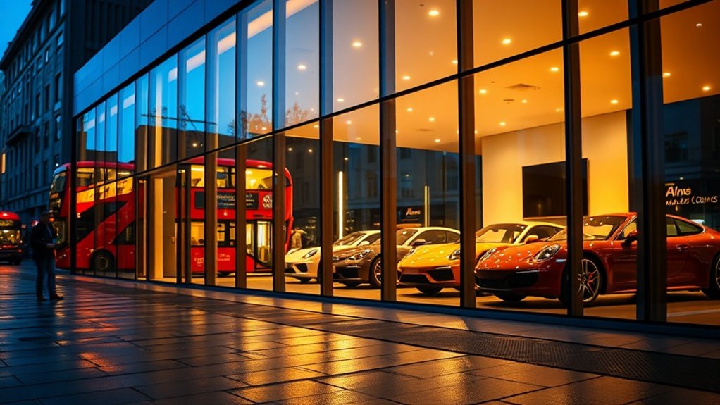Car Showroom Glazing Winchmore Hill