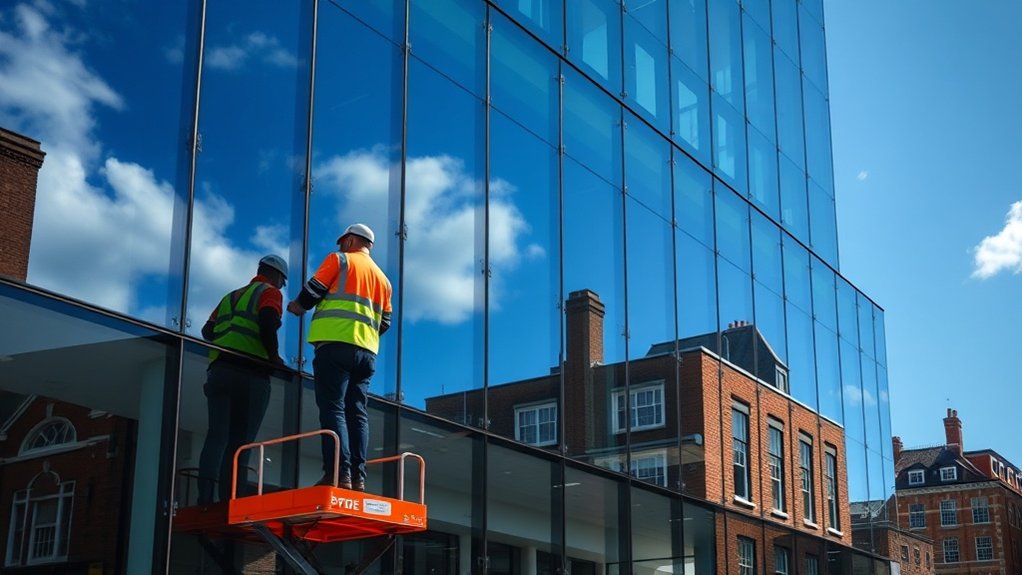 Commercial Glazing Highlands Village