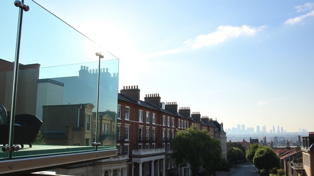 Glass Balustrades & Balconies Winchmore Hill