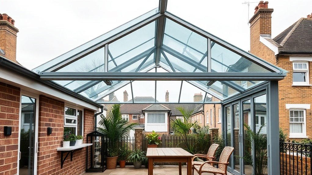 Lean-To Glazing Winchmore Hill
