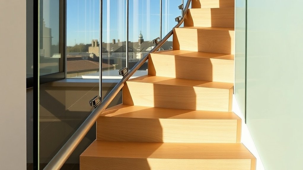 Staircase Glass Panels Winchmore Hill